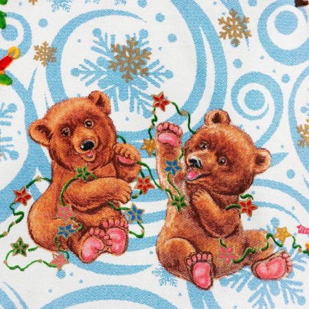 Tables New Year's Ethel "New Year's fairy tale" 150x220cm +/- 3cm with GMVO, HL100%-6