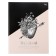 Notebook A5 120 sheets in a cage on Magnificent rings, cardboard cover, glossy lamination, block 65g/m2