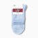Women's socks, blue color, size 23-25