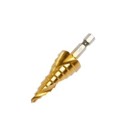 Matrix drill, stepped, 4-20 mm, HSS, 6-grade shank
