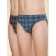 Men's panties, 3xl size, jeans, black, 2 pcs