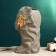 Kashpo - Vase "Lilith" gray 25*14cm