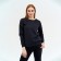 Female sweatshirt, gray color, size 52