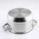 Elis pan, 4.5 l, d = 22 cm, capsule, glass cover