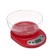 Vasilisa Kitchen Libra Va-010, electronic, up to 7 kg, red