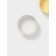 Saladniki Dolyana "Zephyr", 250 ml, d = 11 cm, set 2 pcs, ceramics, white, yellow