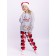 Pajamas: T -shirt, trousers, height 140 cm, multicolor color