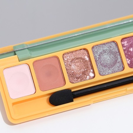 Palette of eyelids, with pearl shine, 8 colors-2