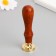 Printing for wax with a wooden handle "Ducks" 9x2.5x2.5 cm