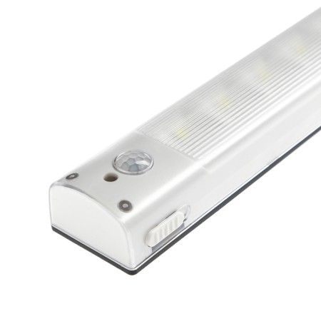LED lamp with a traffic sensor, 5 LED, 2 W, from batteries 3*AAA, 6500k, white-4