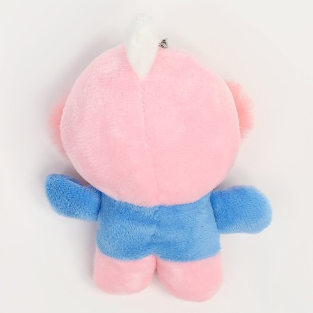 Soft toy "Duck: Lalafanfan", on a key fabric, Mix color-3