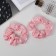 Hair elastic band "Orbit" (set 2 pcs) Ariadne strip, 9 cm, pink