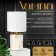 The desktop "Juno" E14 40W is a white-gold 13x13x26.5 cm
