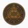 Tarot Coin "I am bringing luck", brass, diam. 2.5 cm