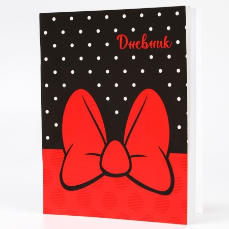 School diary, grade 1-11 in a soft cover, 48 l, Minnie Mouse-3