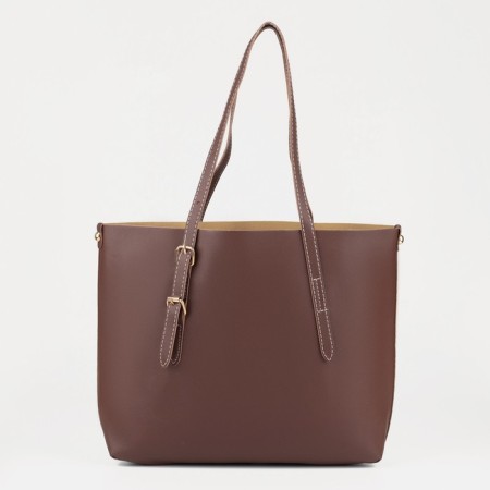 Zipper bag with zipper, burgundy color