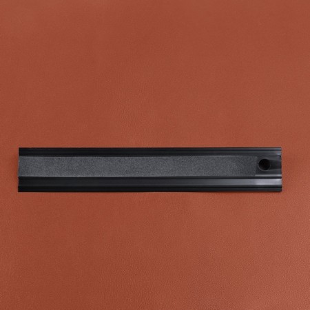 A ruler for the skin, anti -slip, with an emphasis, metal, 20 cm, thickness 34 mm-3