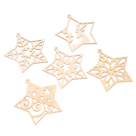 New Year's blanks for creativity "New Year! Stars "-2