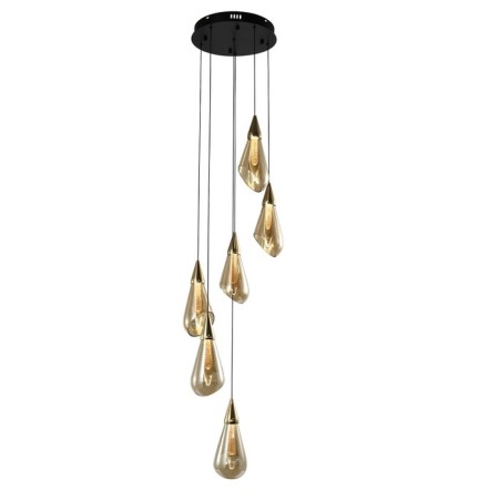 Spring LED LED GerHort G52137/6BK+GD AMB, 6XLED, 200x30x30 cm
