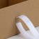 Gift folding box, packaging, “craft, white tape”, 22 x 16.5 x 10 cm