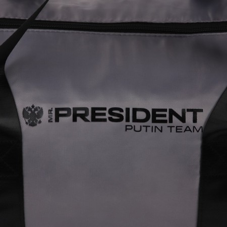 Sports bag "President", 47 x 28 x 24 cm, gray color-5