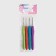 A set of hooks for knitting, d = 2-5 mm, 14 cm, 4 pcs, color colorful color