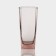 High glass high luminarc sterling, 330 ml, pink color