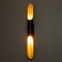 Sconces "bambo" E27 40W Black gold 6x6x60cm