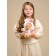 Soft toy "Bear in a hare costume", 20 cm