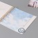 Photo album on spirals 20 sheets "Clouds" volumetric element + 4 tabs 24x24 cm