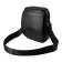 Male bag, lightning department, 2 outer pockets, adjustable belt, black color