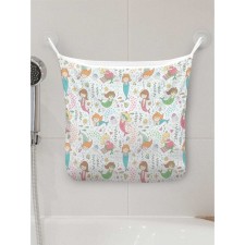 Organizer in a bathtub on the suction cups 