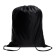 A bag for shoes 490 x 410 mm, "standard" max, (soft polyester, density 210 d), black