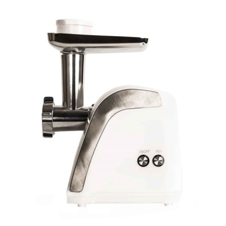 Electric meat grinder Pioneer MG109, 1800W, reverse, 1 speed, white color-1