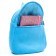 Blue backpack on a zipper, with a pocket, 19 x 22 cm "Rainbow Dash", My Little Pony