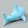 Soft toy "Shark", 100 cm, blue color
