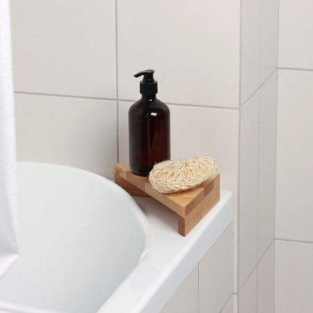 Corner shelf - ADELICA stand, 28 × 20 × 5 cm, birch-1