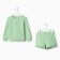 Kidsa (sweatshirt, shorts) minku, green color, height 92-98 cm