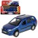 Metal machine, inertial "Lada Kalina Cross" 12 cm, opening doors and trunk