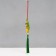 Suspension-Sasha Textile "Dragon" Green 2x7.5x24 cm