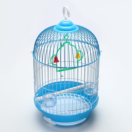 Cell for birds Kound equipped BD-4/2, 23.5 x 33 cm, blue (packing 20 pcs)-2