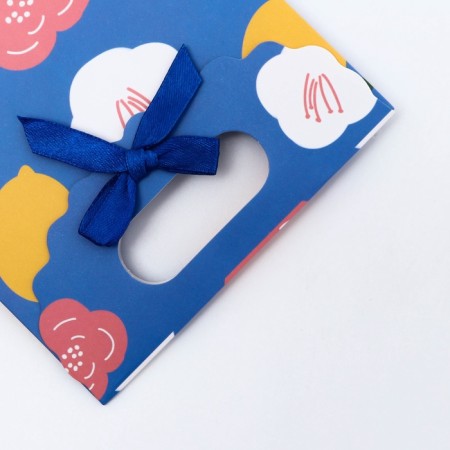 Gift box-package, packaging with a cut pen, "lemon", 12 x 6 x 16 cm-2