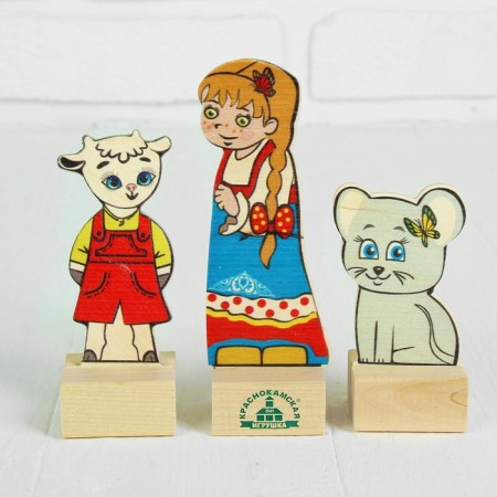 Set "Shirma for the Puppet Theater", screen: 88 × 60 cm-6