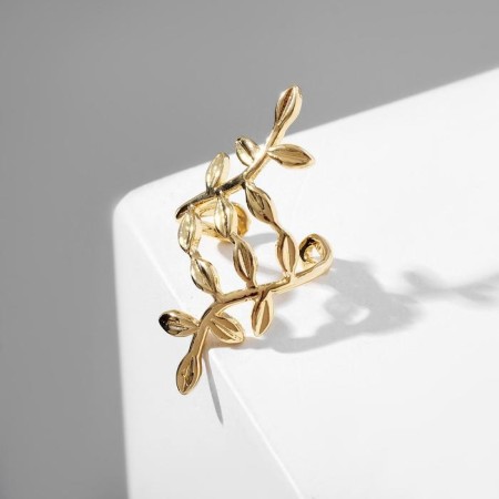 Earring "Kaff" Flora, color gold-1