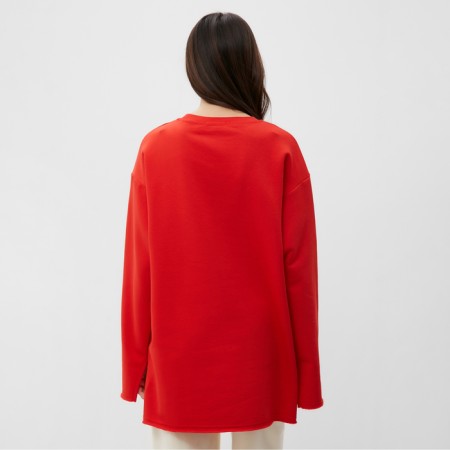 Women's sweatshirt MIST COZY STYLE, red, size 48-3