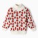 Children's sweater, white color, height 80-86 cm