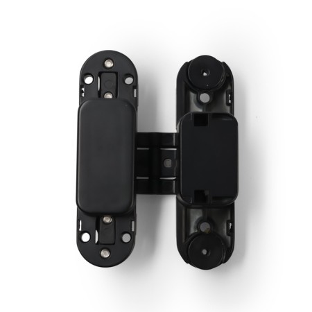 Loop of hidden Lockland installation, 30x110 mm, with 3D regulation, black color is black-5