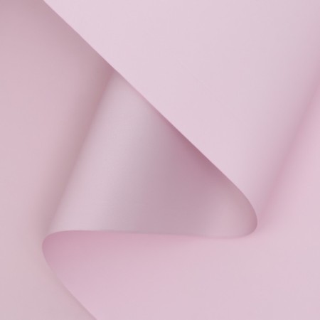 Matte film double -sided, pastel series, 65 μm pastel, pink, 0.5 x 10 m