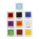 Tactile cards "Study colors"