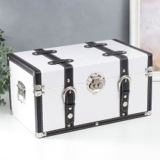 Casket wood to the leatherette 
